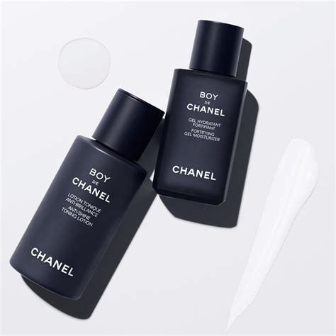 boy de chanel gel hydratant|BOY DE CHANEL FORTIFYING GEL MOISTURIZER .